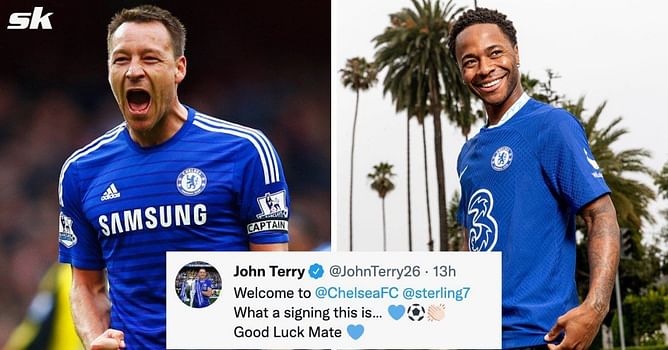 "What a signing" - Chelsea legend John Terry reacts to Raheem Sterling's arrival