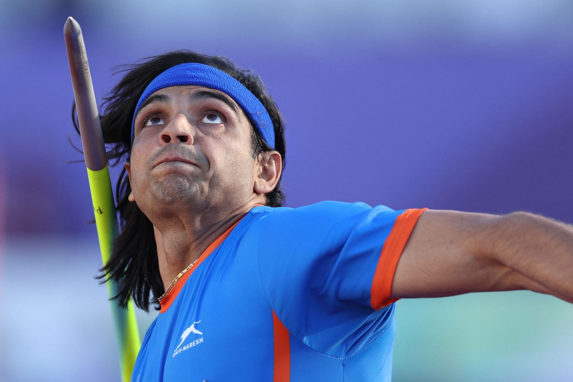Neeraj Chopra at the World Athletics Championships in Oregon. (PC: Getty Images)
