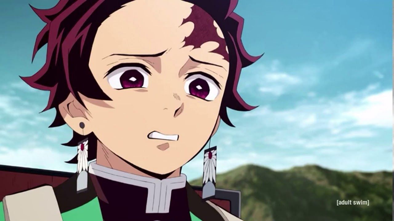 Tanjiro Vu Dans L'Anime Demon Slayer (Crédits Image : Koyoharu Gotouge/Shueisha, Viz Media, Kimetsu No Yaiba : Demon Slayer)