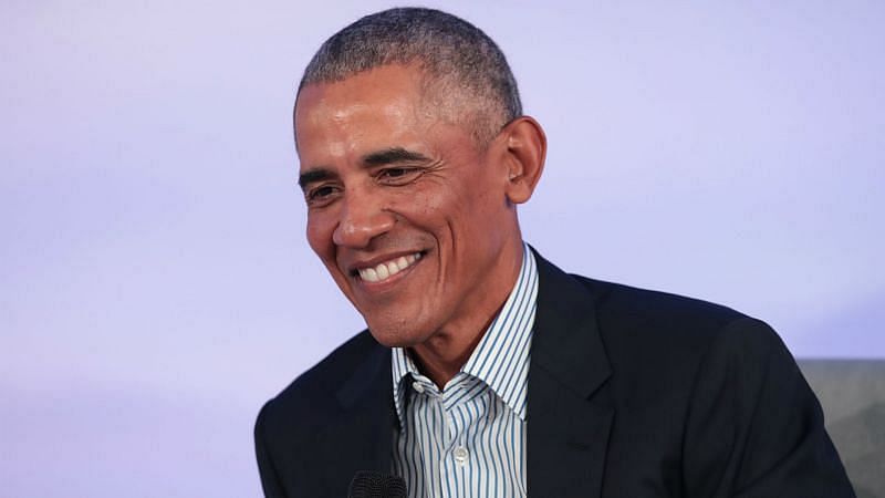 Barack Obama shared his summer 2022 playlist with 44 songs. (Image via Scott Olson/Getty Images)