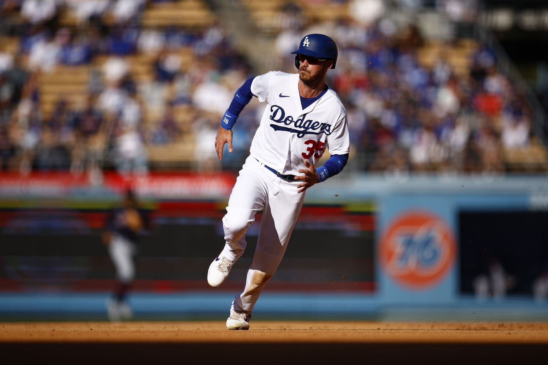 Cody Bellinger, Cleveland Guardians v Los Angeles Dodgers