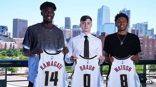 Denver Nuggets announce their 2022 NBA Draftees