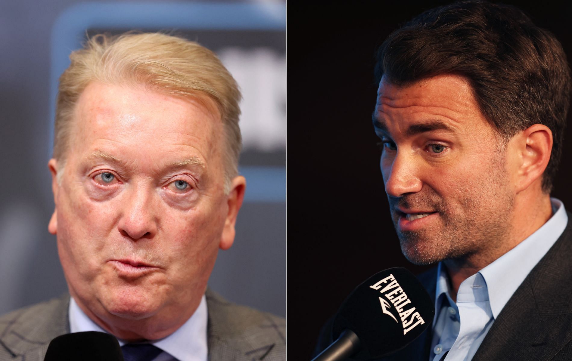 From Left to Right : Frank Warren, Eddie Hearn