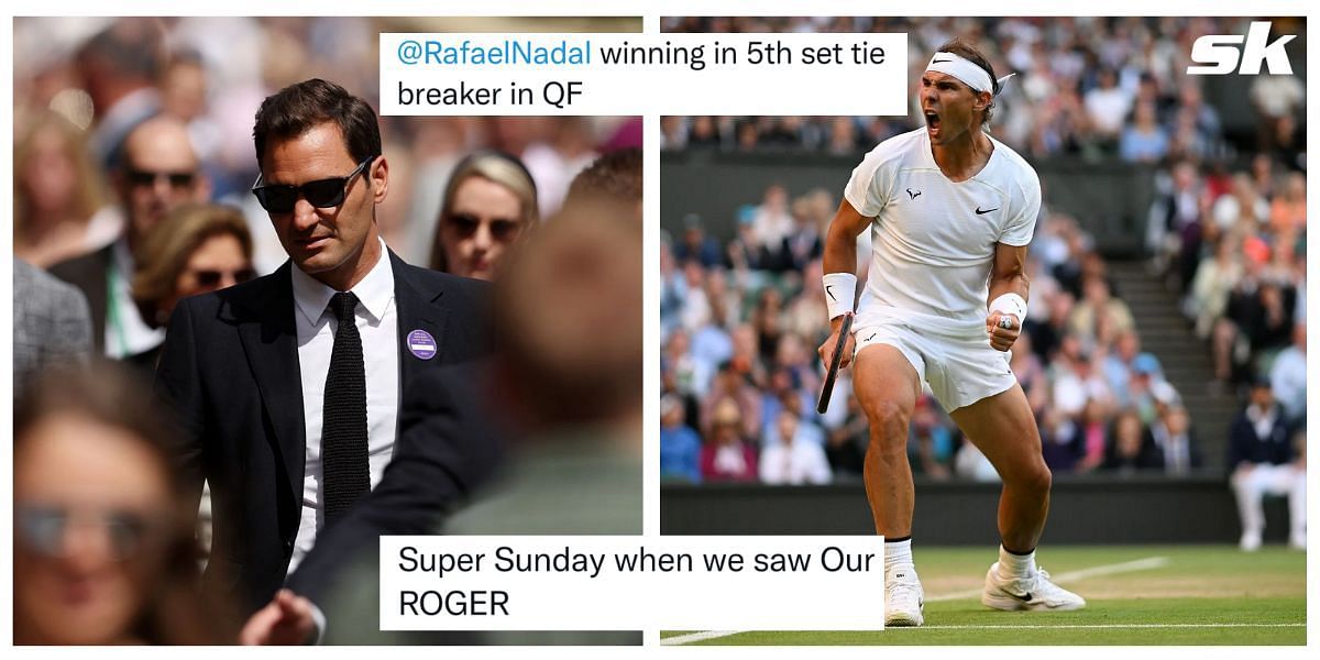 Fans react to the best moments from Wimbledon this year.