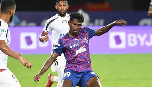 Ajith Kumar played at Bengaluru FC for the past two seasons. (Image Courtesy: Twitter/Bengaluru FC)