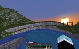 Minecraft Redditor creates custom diorite cliffside biome
