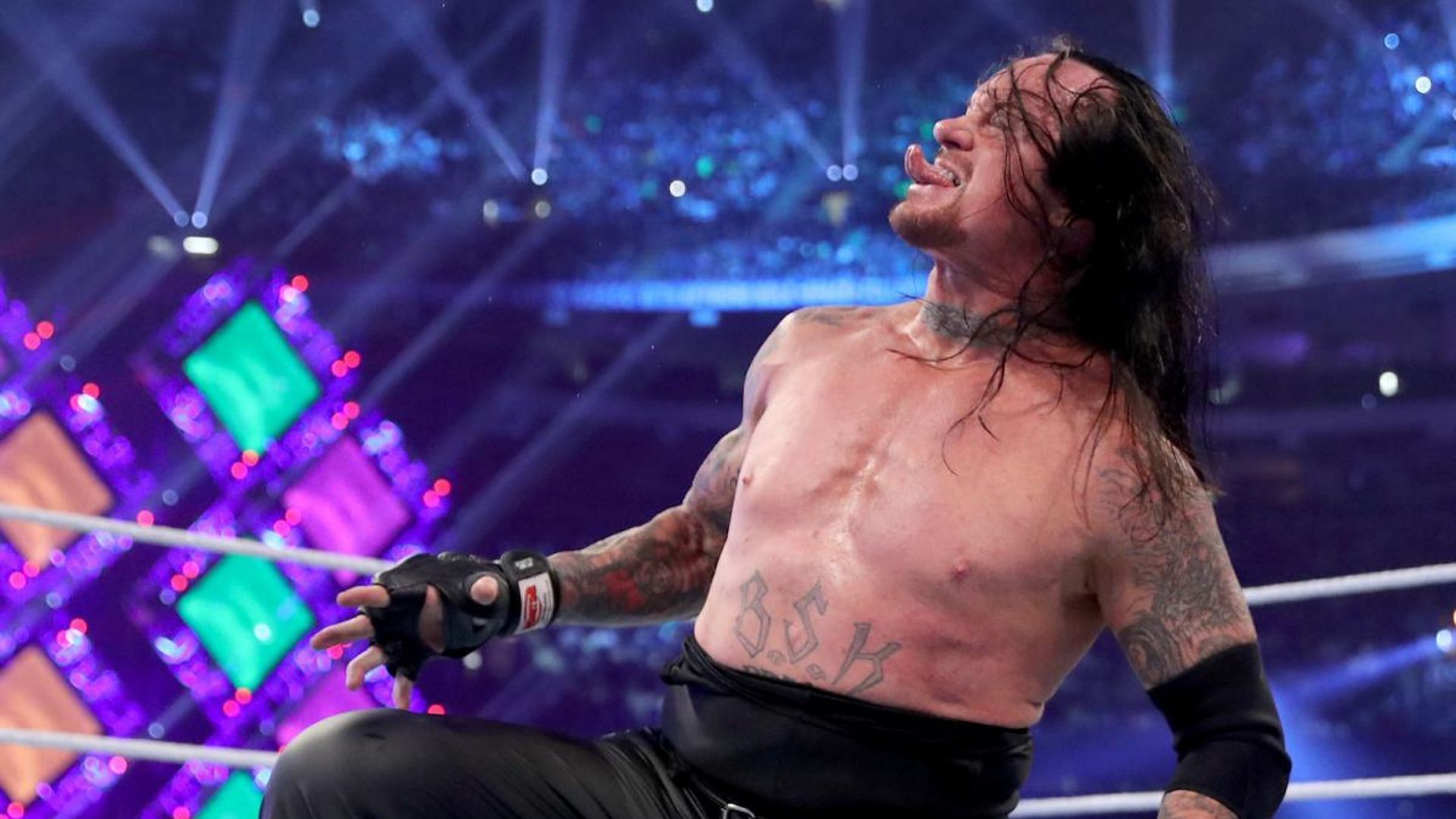 The Undertaker at WrestleMania 34 in 2018