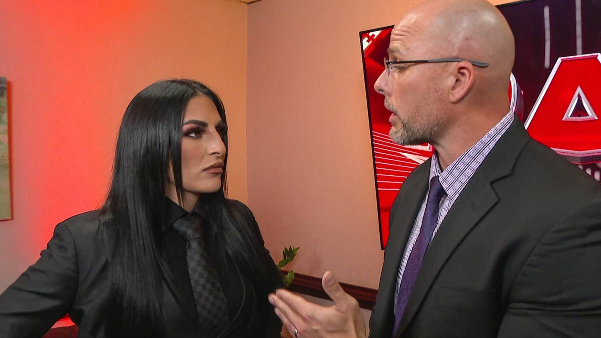 Sonya Deville and Adam Pearce