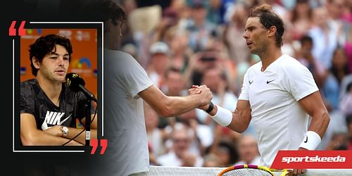 Rafael Nadal beat Taylor Fritz in a thrilling five-setter at the 2022 Wimbledon Championships.