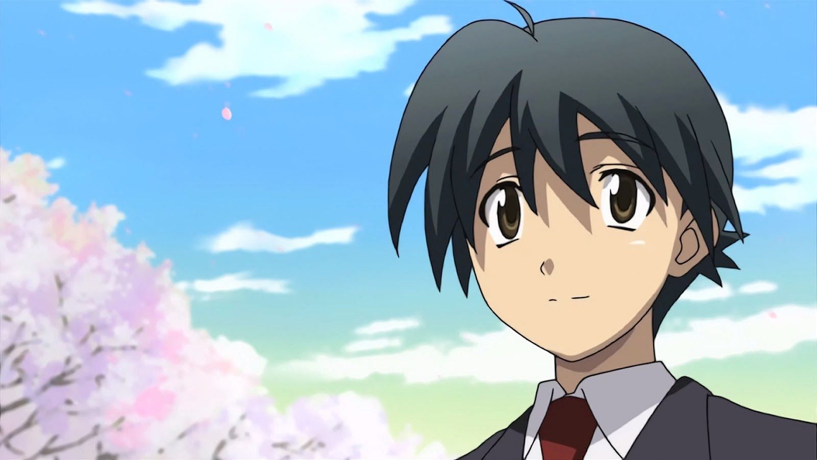 Makoto, as shown in the anime (Image via School Days)