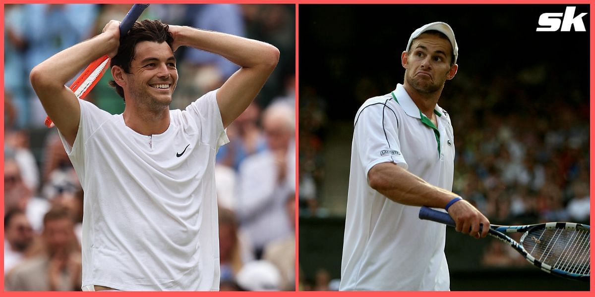 Taylor Fritz is through to the Wimbledon quarterfinals.