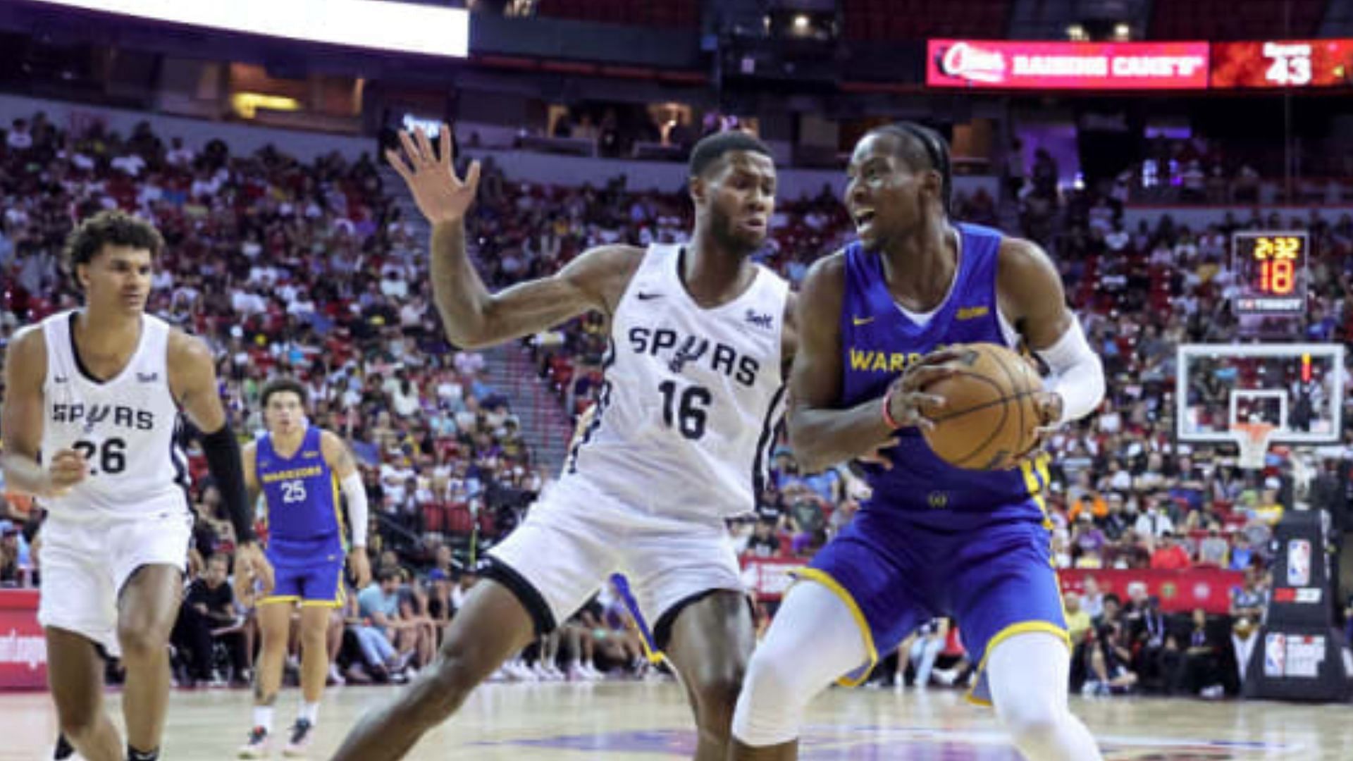 Jonathan Kuminga in action for the Golden State Warriors