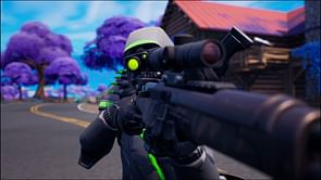 How to deal DMR damage to opponents from above in Fortnite