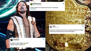 "That’s just stupid" - WWE Universe reacts to AJ Styles' recent team-up with former World Champion