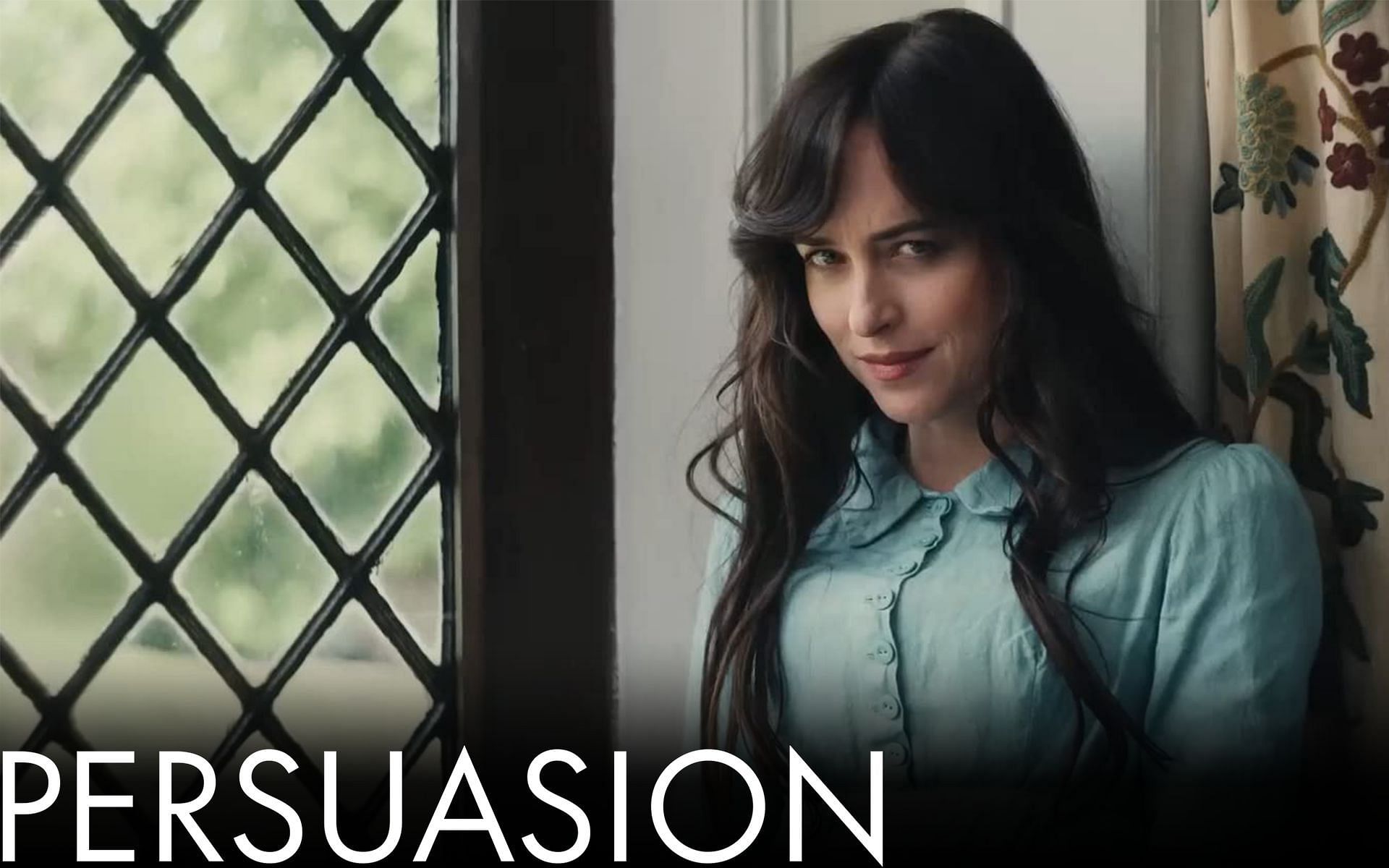 A still from Persuasion starring Dakota Johnson (Image via IMDb)