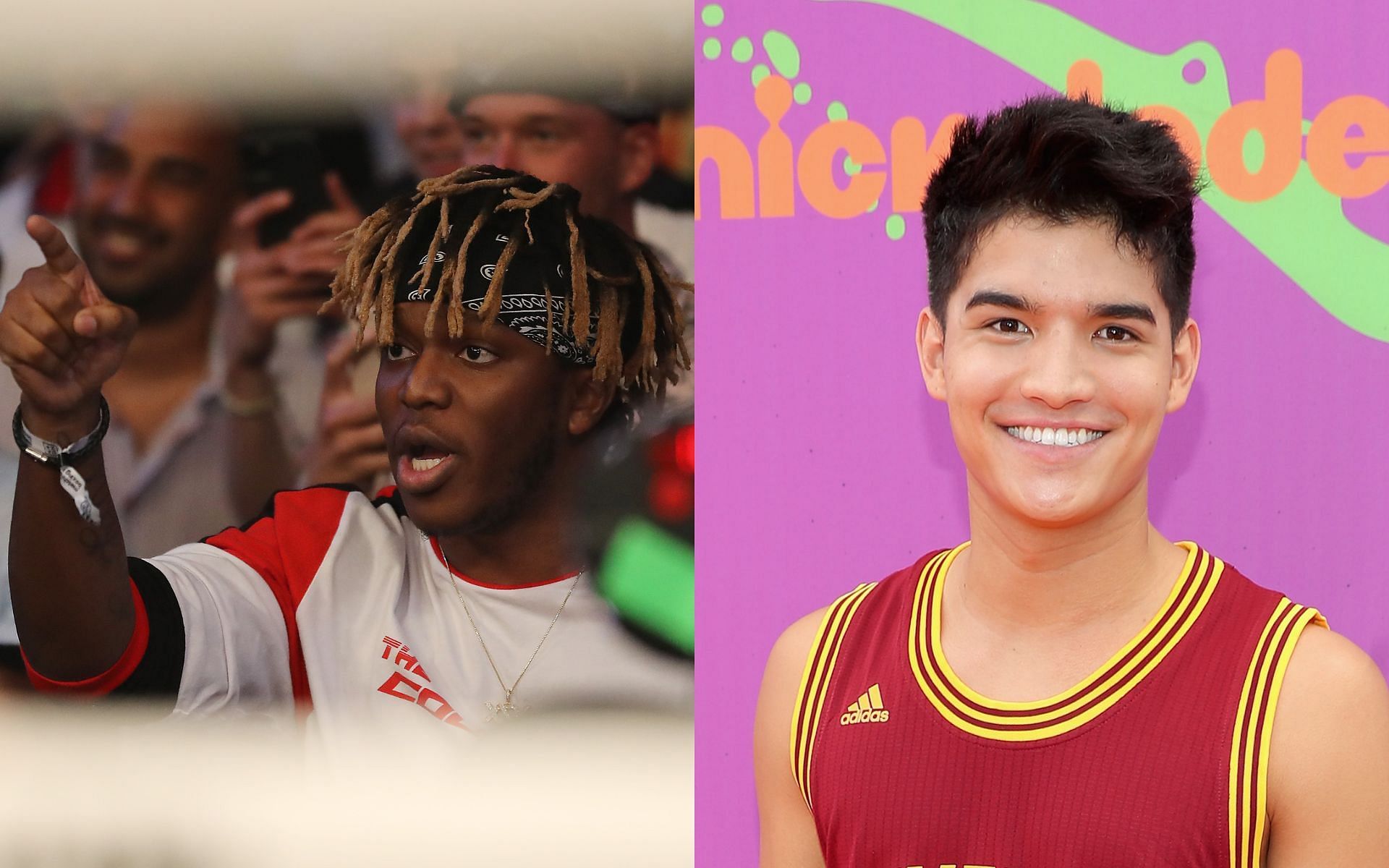 KSI (left) and Alex Wassabi (right) (Image credits Getty Images)