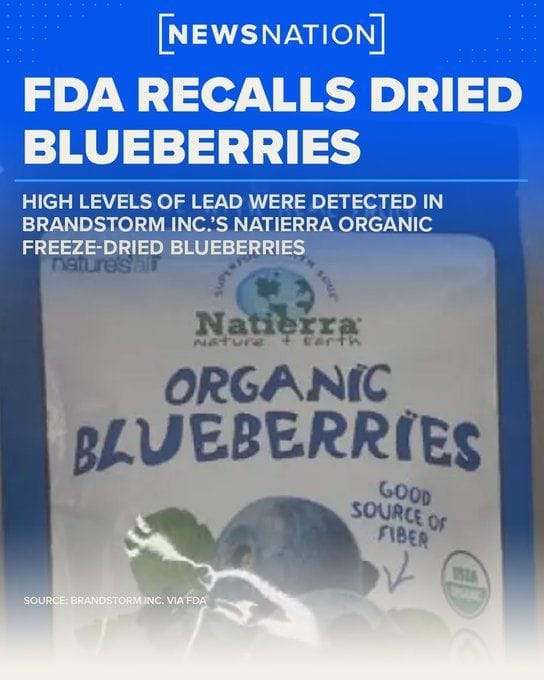 Frozen blueberry recall 2022 Lot numbers and all you need to know amid presence of lead fears