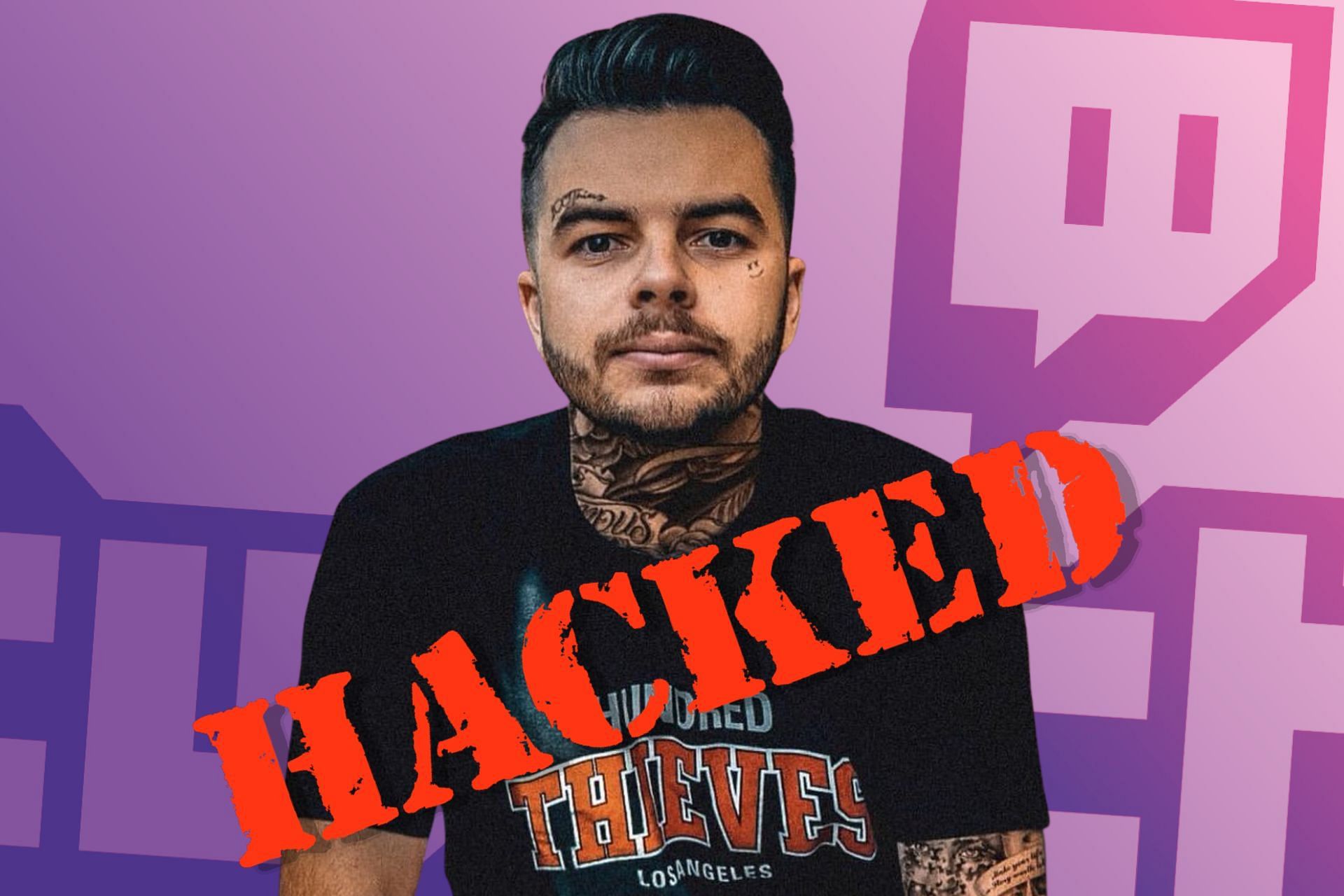 Sadly, Nadeshot was hacked last night by someone just playing Snake (Image via Sportskeeda)