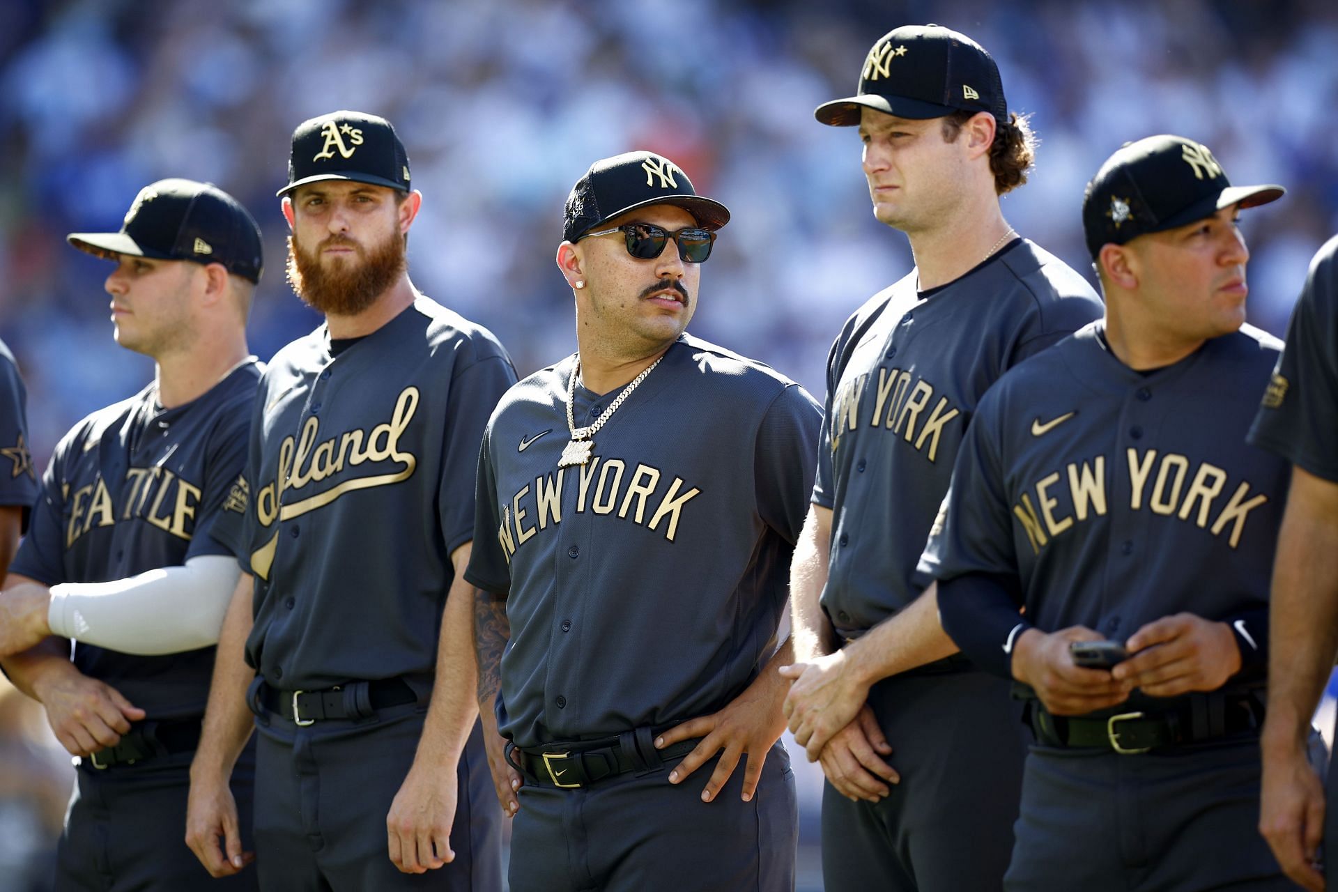 Fashion Men's and Women's New Yankees Aaron Judge Baseball Fan