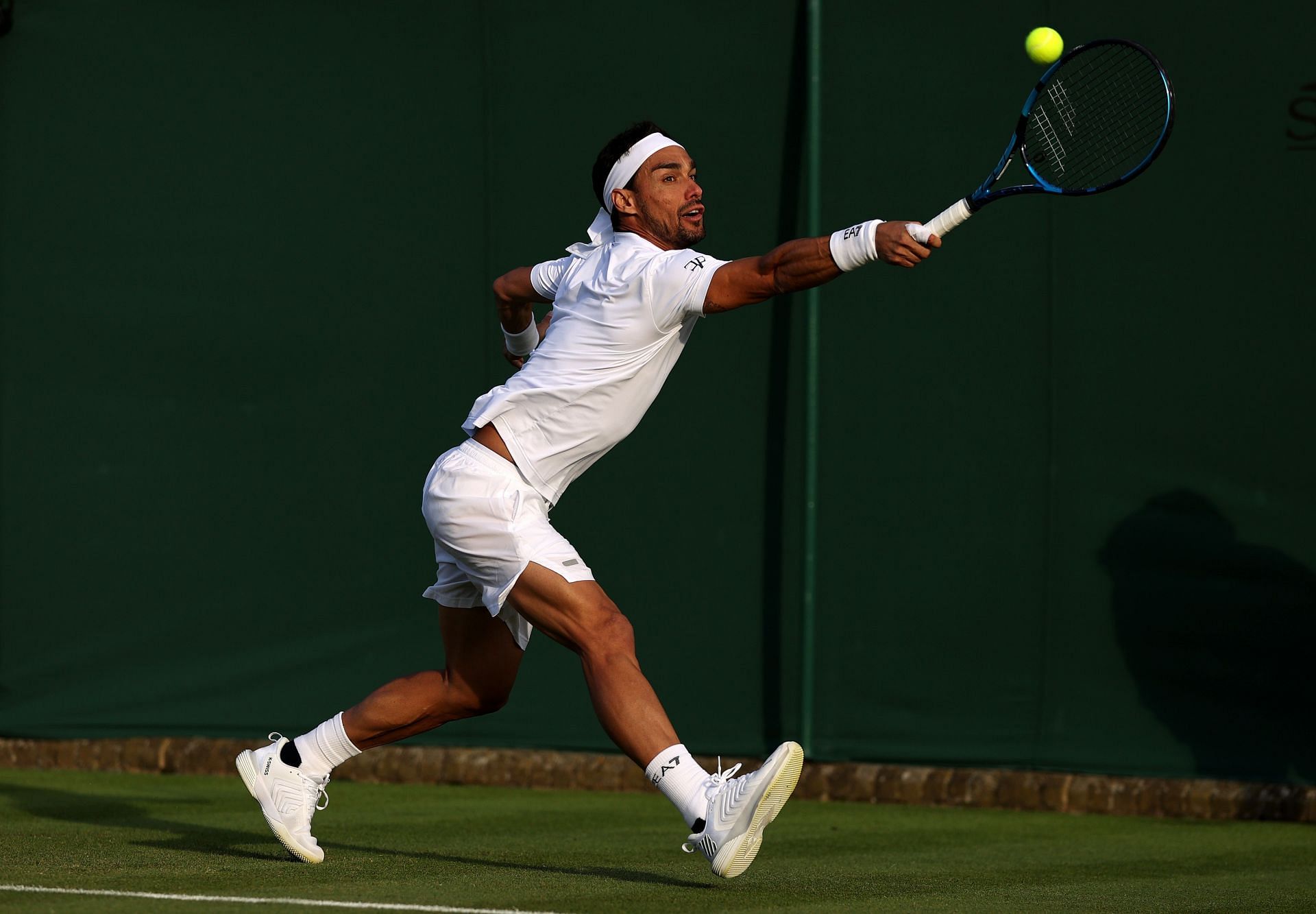 Fabio Fognini on Day One: The Championships - Wimbledon 2022