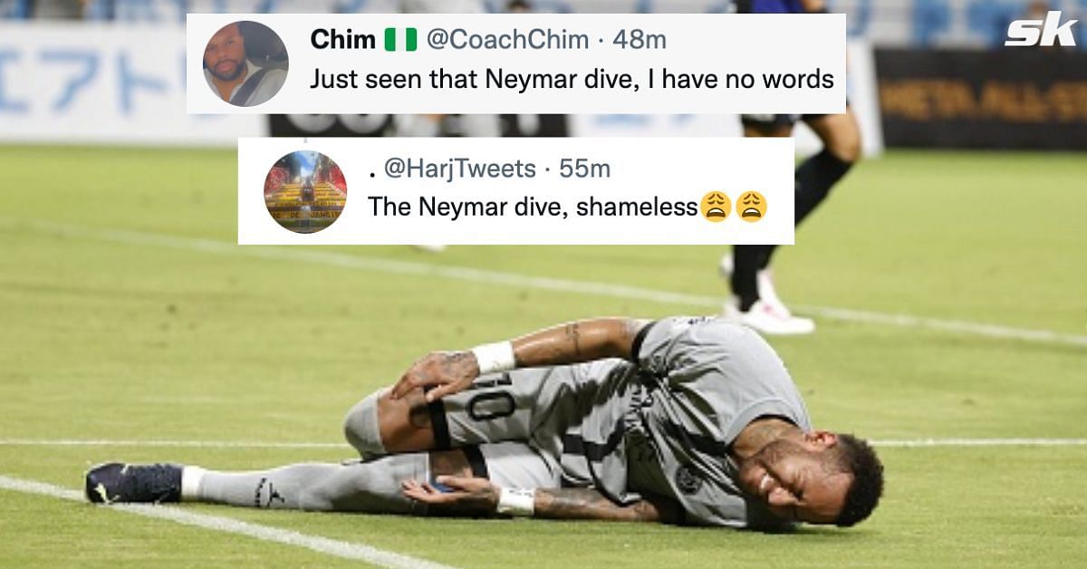 PSG supporters slate Neymar for dive in preseason friendly