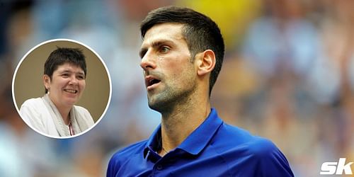 Claire Fox described Novak Djokovic as 'classy'