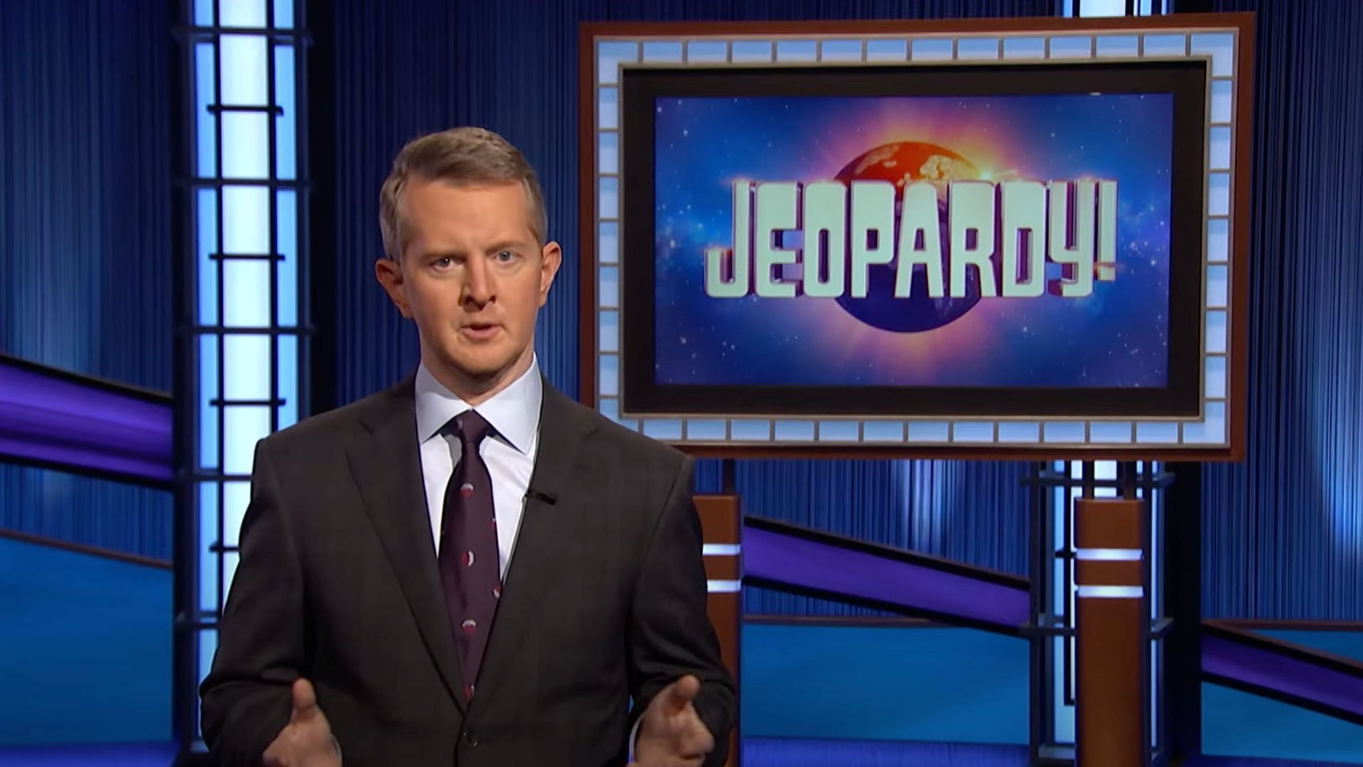 Ken Jennings hosted the July 26 episode of Jeopardy! (Image via Jeopardy)