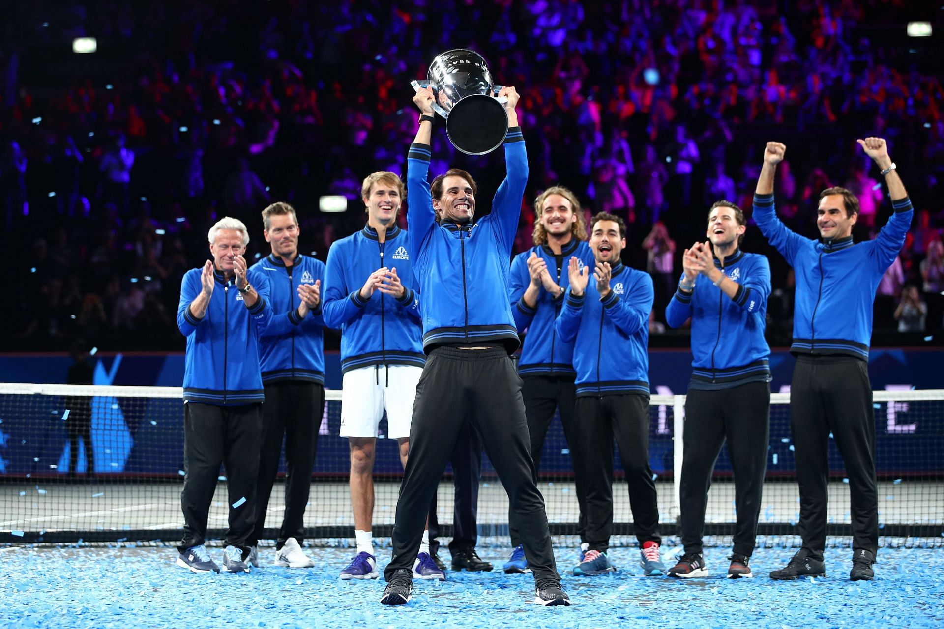 Rafael Nadal at the 2019 Laver Cup.