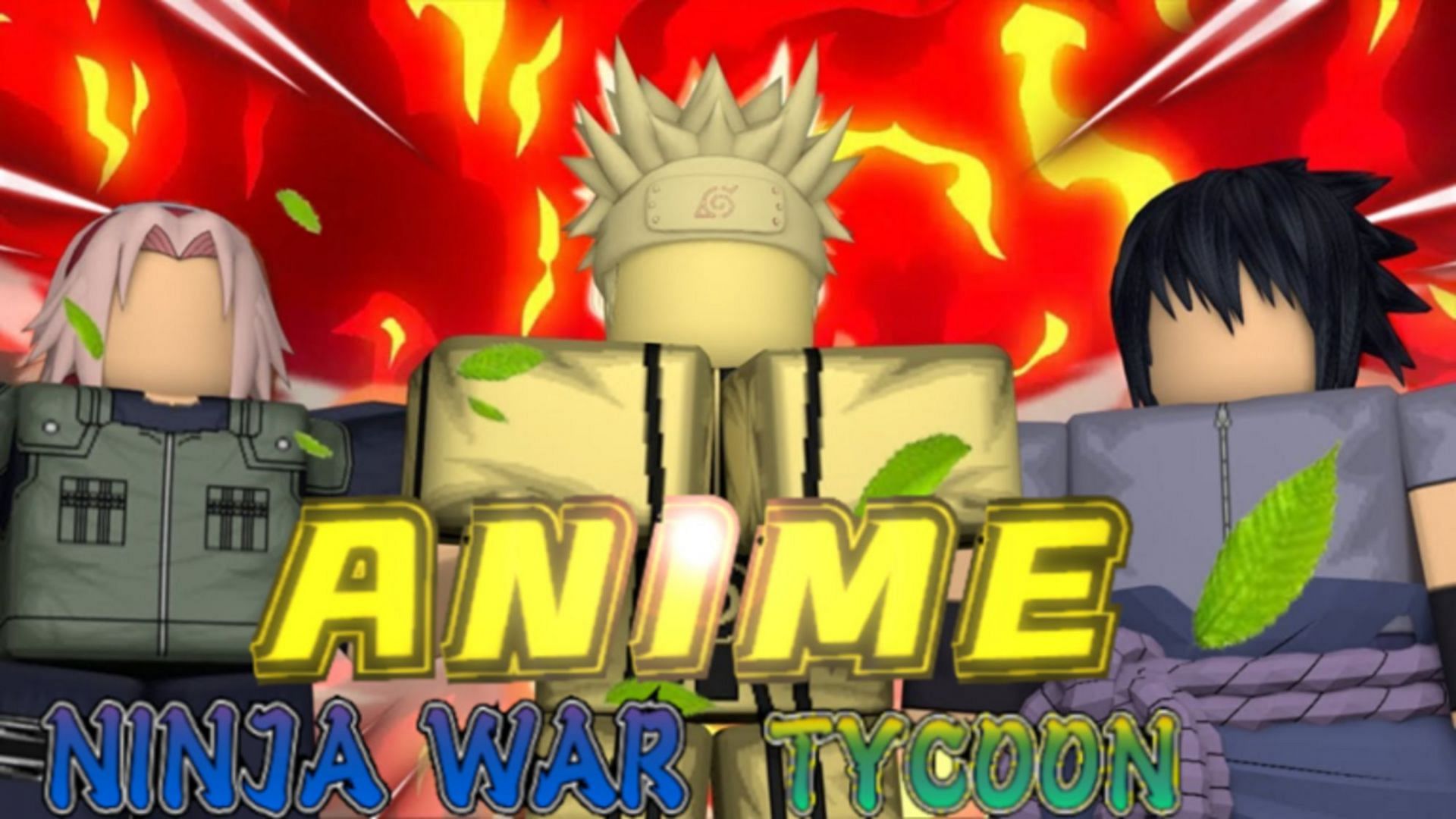 Become the ultimate fighting master in Anime Ninja War Tycoon (Image via Roblox)