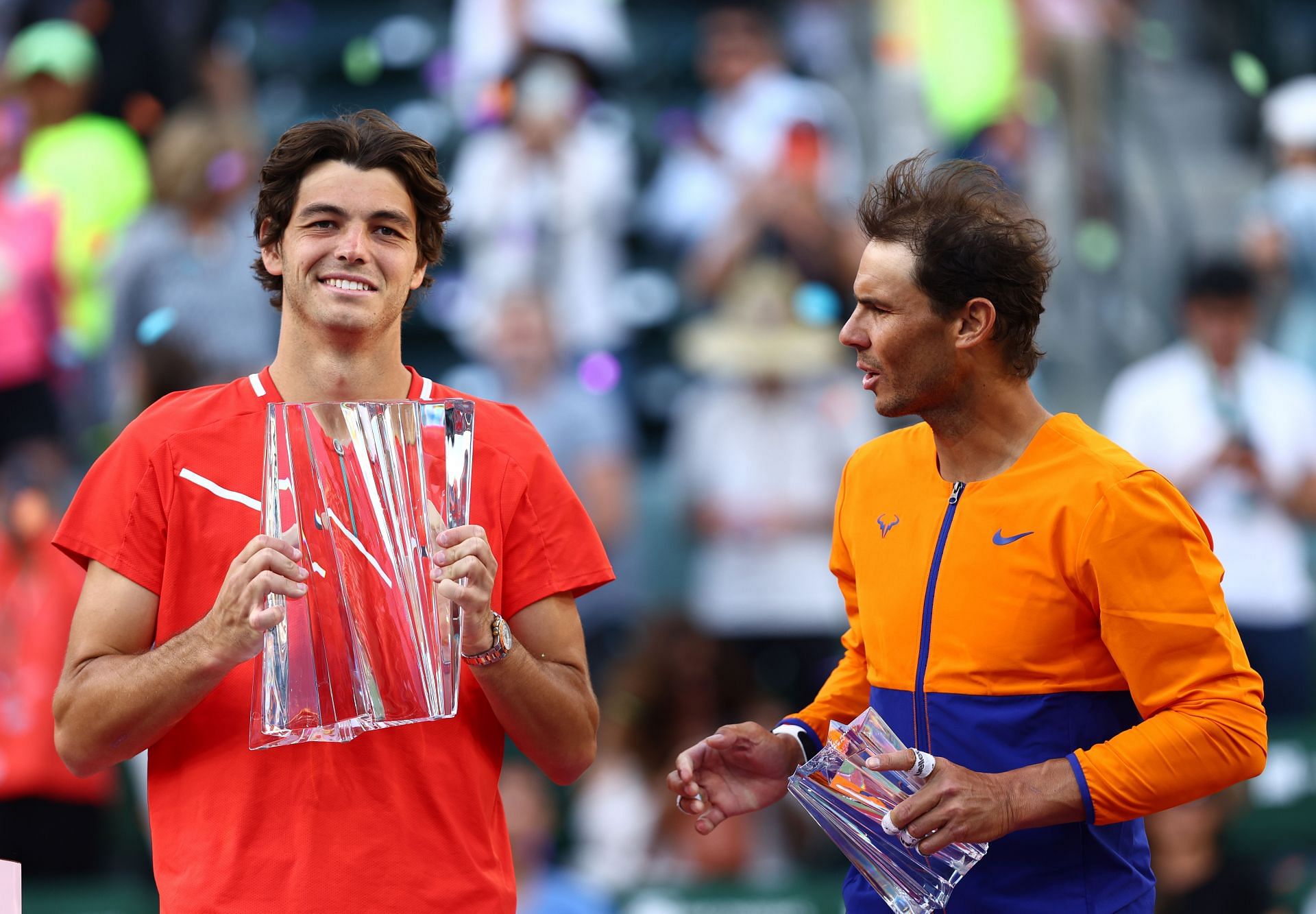 Nadal lost to Fritz in the finals of the Indian Wells Open