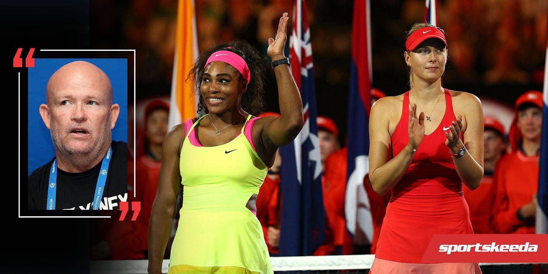 Serena Williams and Maria Sharapova faced each other 22 times.