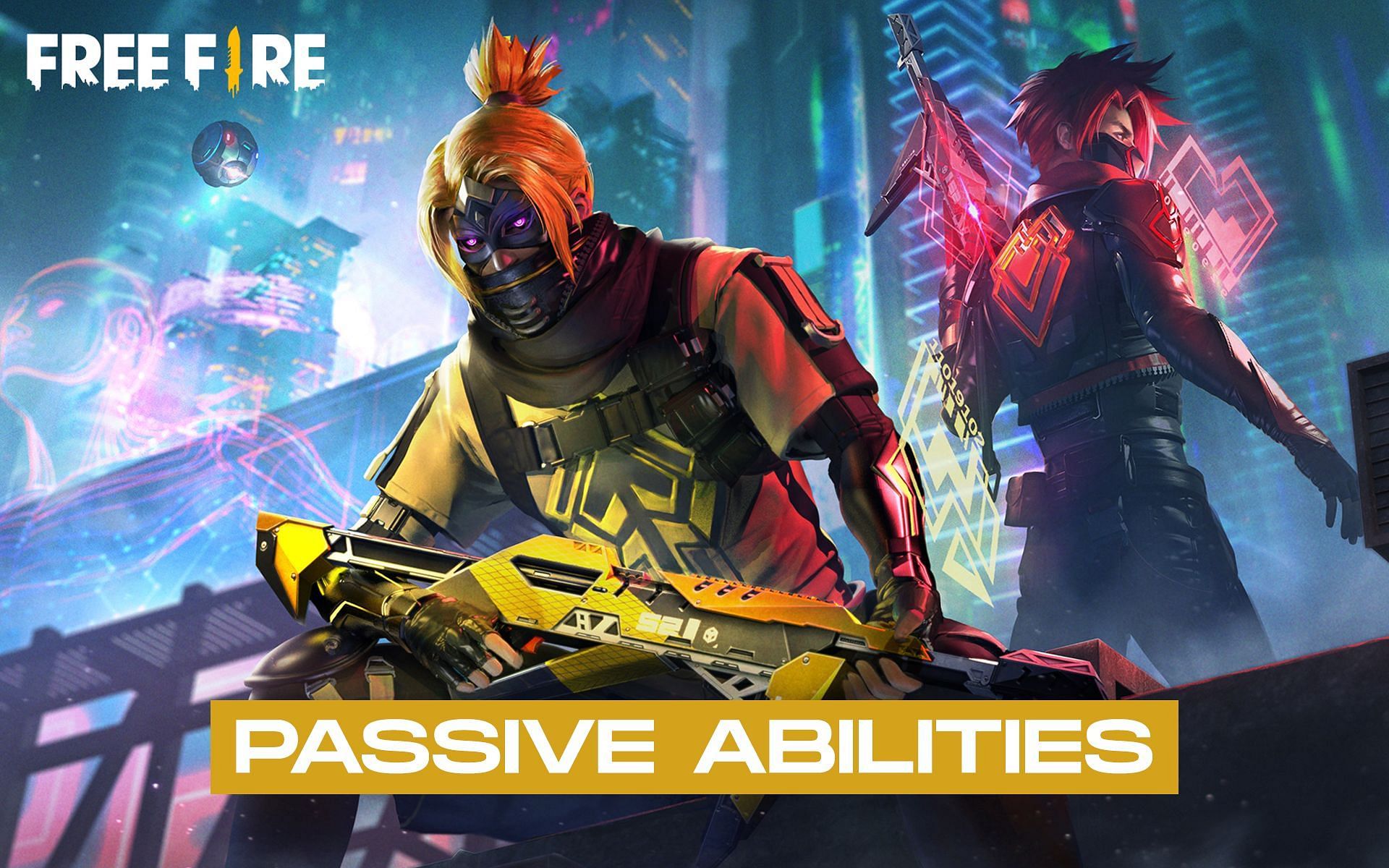 Free Fire has a lot of characters with passive abilities (Image via Sportskeeda)