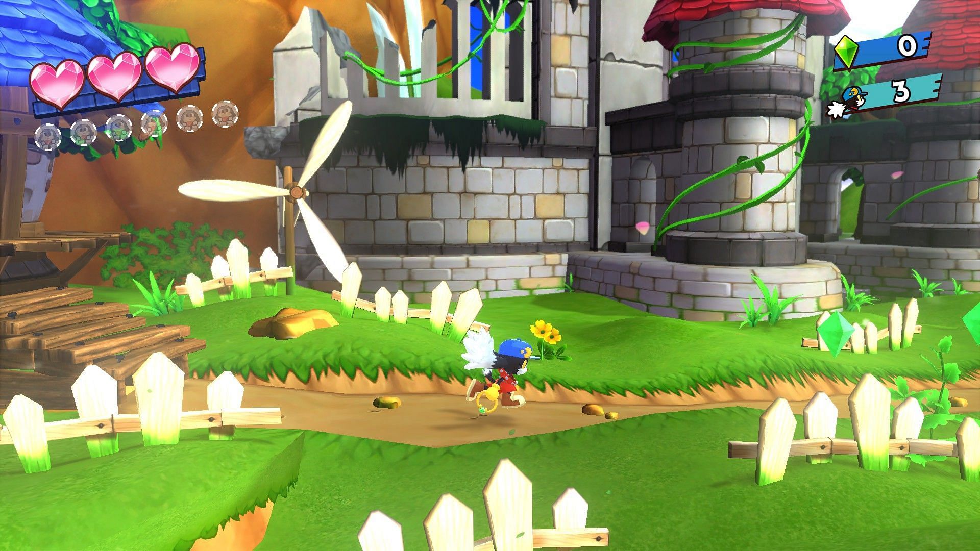 The very first level from Door to Phantomile (Image via Klonoa Phantasy Reverie Series)