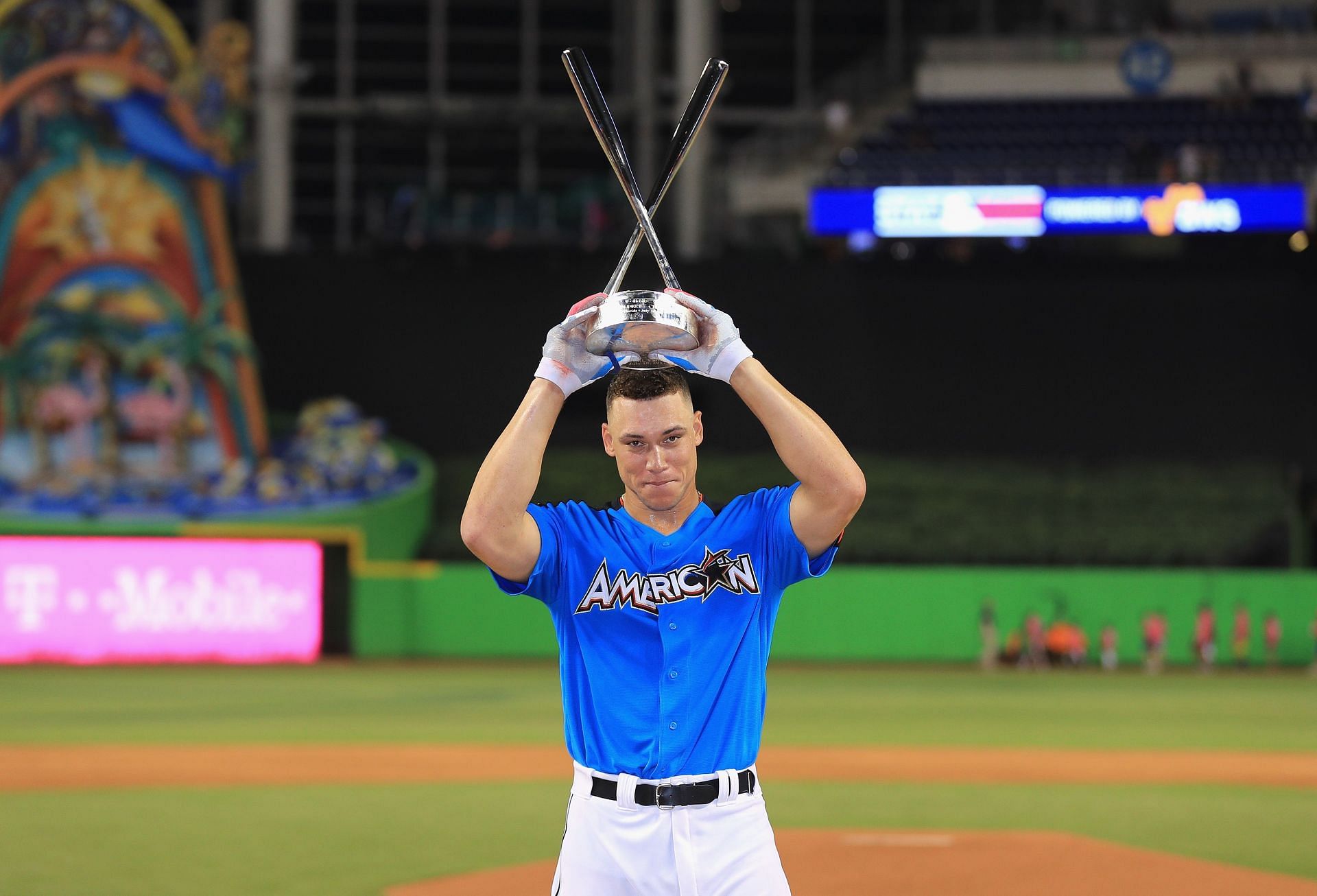 T-Mobile Home Run Derby winner Aaron Judge