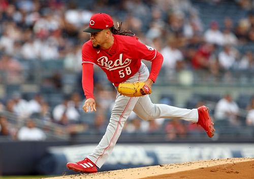 The Reds' Luis Castillo starts Wednesday.