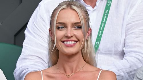 Morgan Riddle is the most stylish WAG at this year's Wimbledon