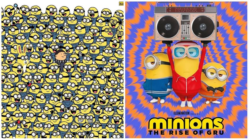 Optical Illusion: Find The Three Bananas Hidden Among These Minions