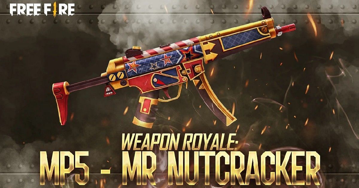 The MP5 is a popular SMG in Free Fire (Image via Garena)