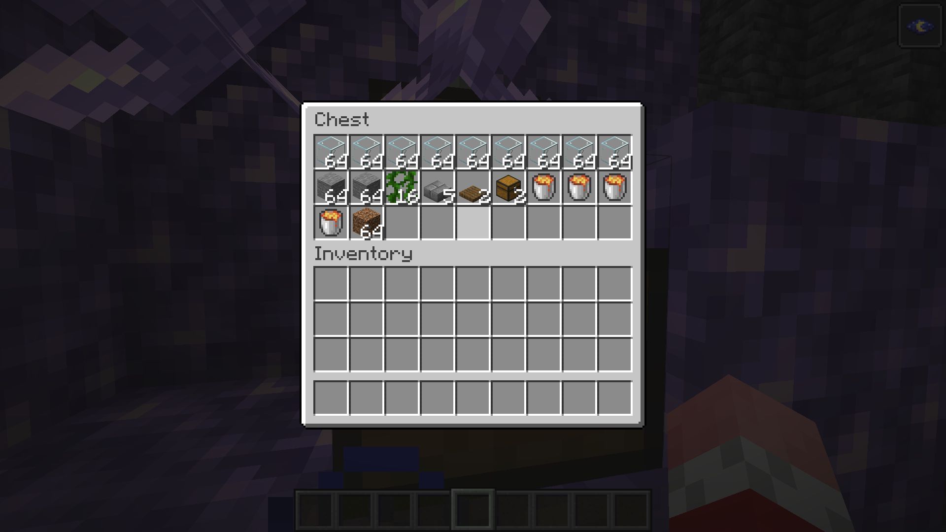 Items needed to build the farm (Image via Minecraft 1.19 update)