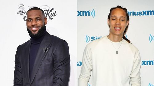 LeBron James and Brittney Griner (Photo: VIBE.com)