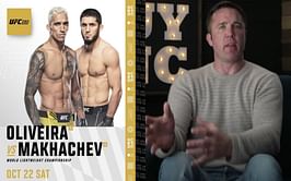 "If Charles' back hits the ground, he's losing" - Chael Sonnen believes Charles Oliveira's ability to defend takedowns will play a huge role in fight against Islam Makhachev