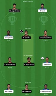SS vs CSG Dream11 Fantasy Tip #2 - TNPL 2022.