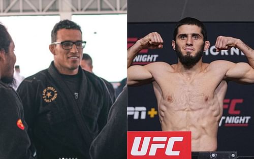 Charles Oliveira (left) and Islam Makhachev (right) [Image credits: @charlesdobronx on Instagram]