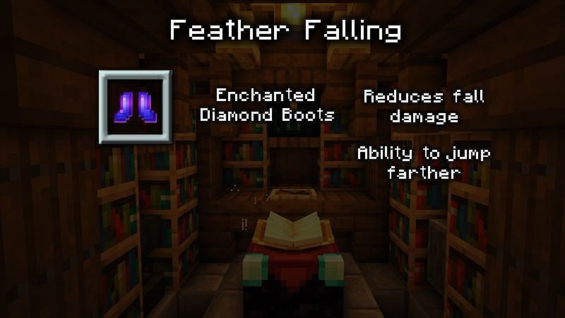 Feather falling minecraft что это