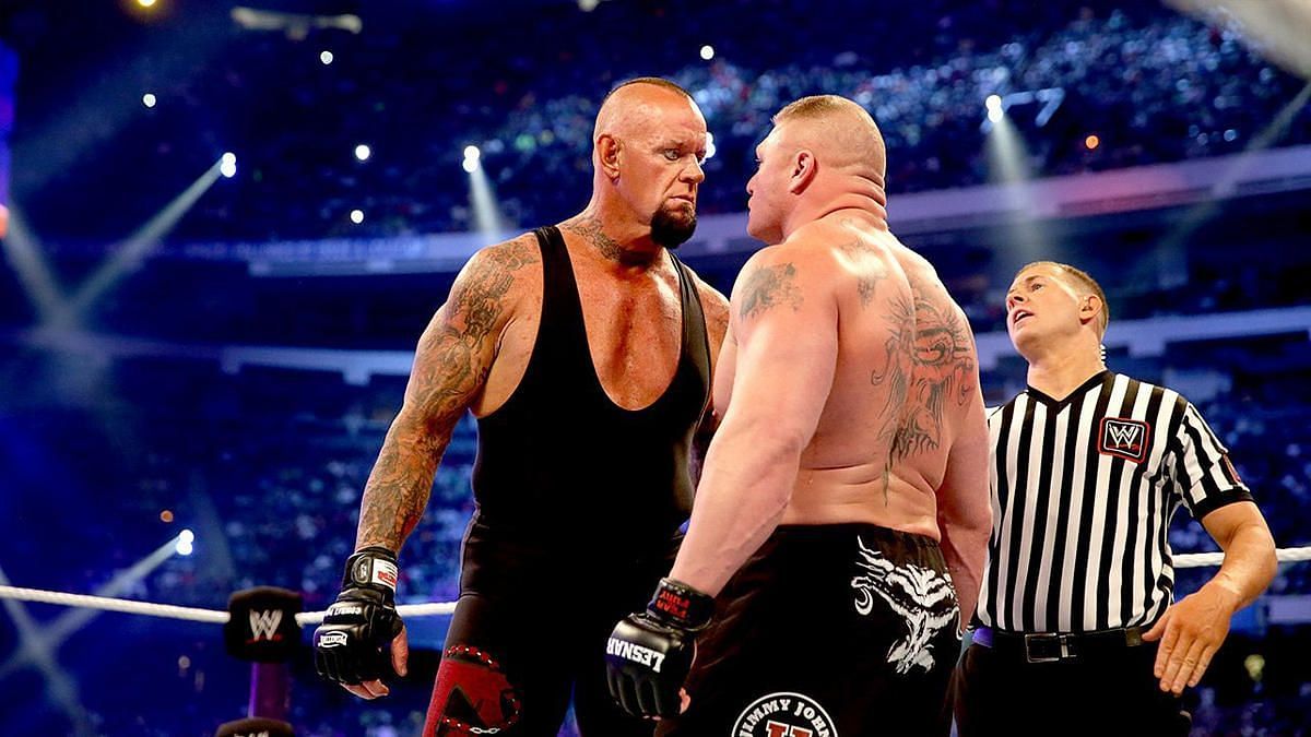 Lesnar broke The Streak at WrestleMania XXX