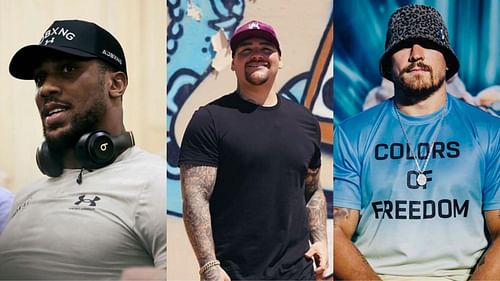 Anthony Joshua (@_anthonyjoshua), Andy Ruiz Jr. (@andy_destroyer13), Oleksandr Usyk (@usykaa) [images courtesy of Instagram]