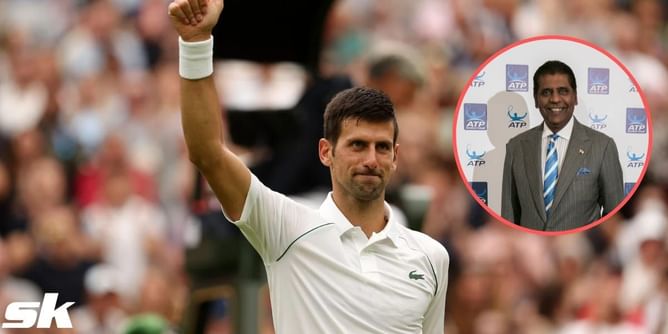 "At this stage of the tournament, he still looks the clear favourite"- Vijay Amritraj on Novak Djokovic