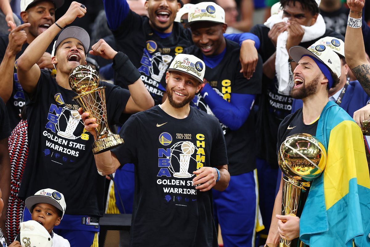 Steph Curry won his first NBA Finals MVP award. 