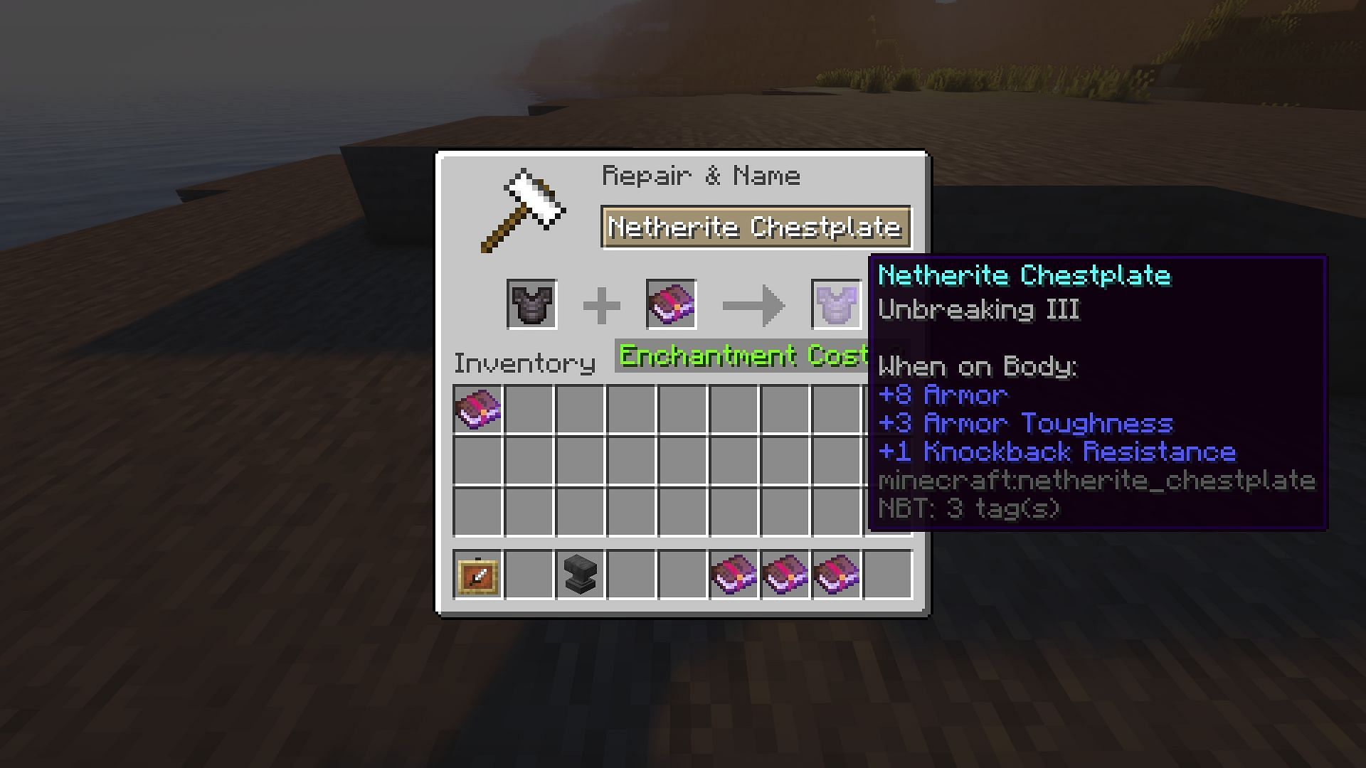 Unbreaking is the most commonly used power-up (Image via Minecraft 1.19.1 update)