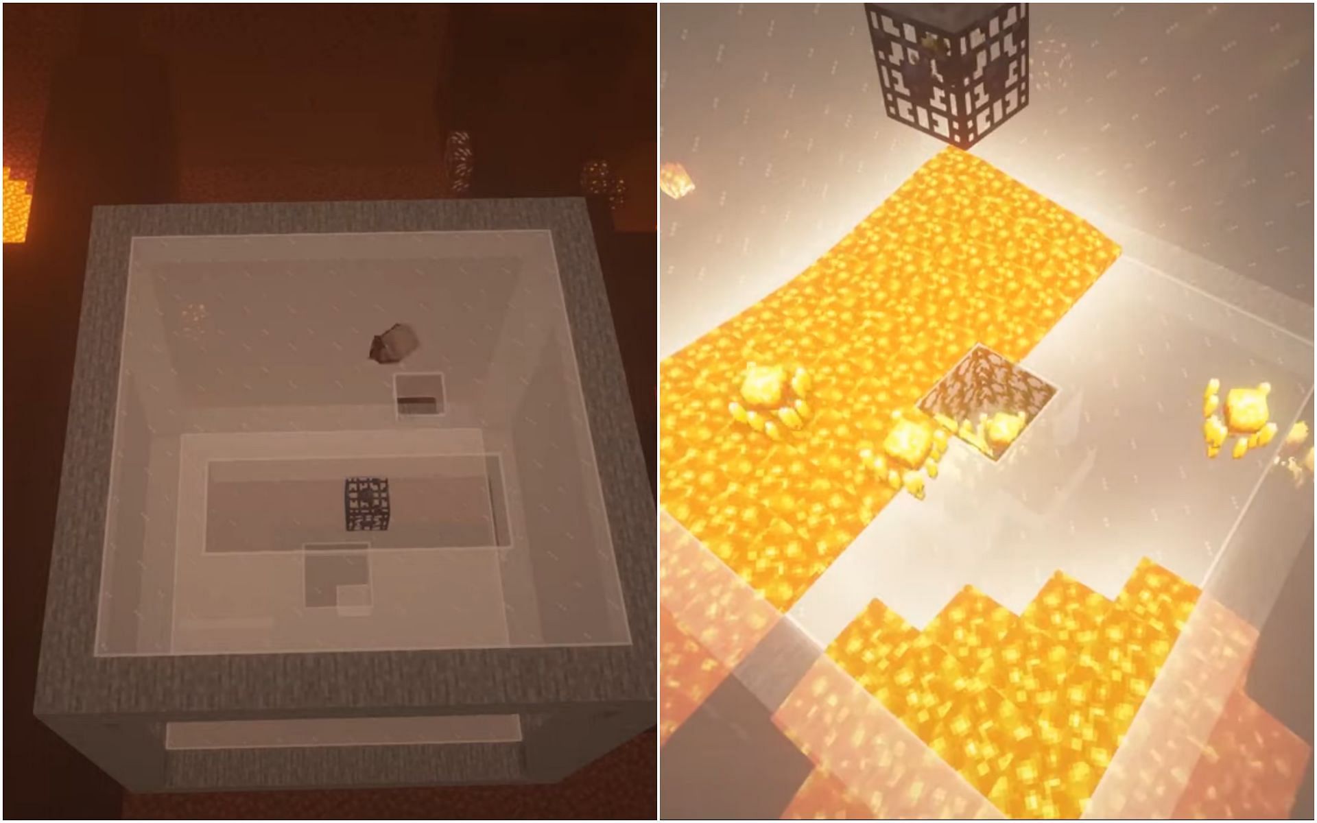 En Minecraft 1.19, la granja de generación de llamas puede dar muchos puntos XP (Imagen a través de Pillager YouTube)